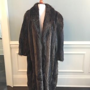Gorgeous Vintage Full Length Beaver Coat